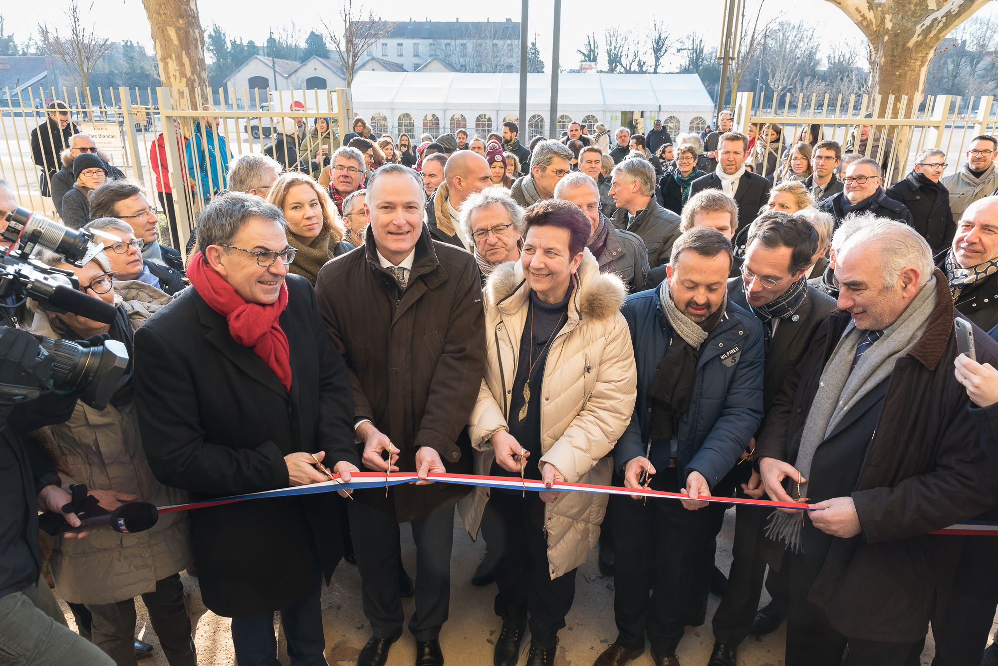 Inauguration Rsidence de la Russite Parc Blandan