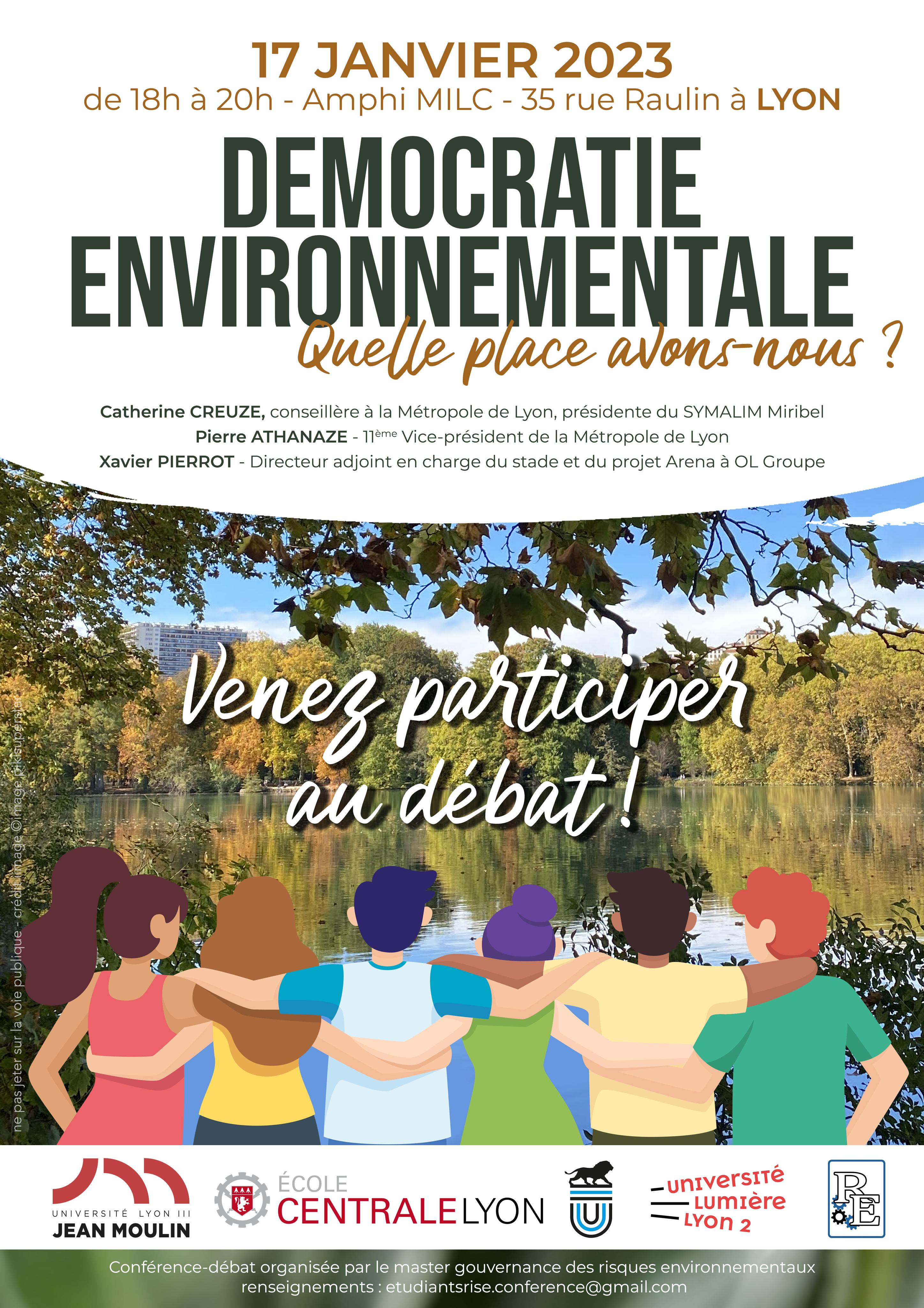 affiche démocratie environnementale