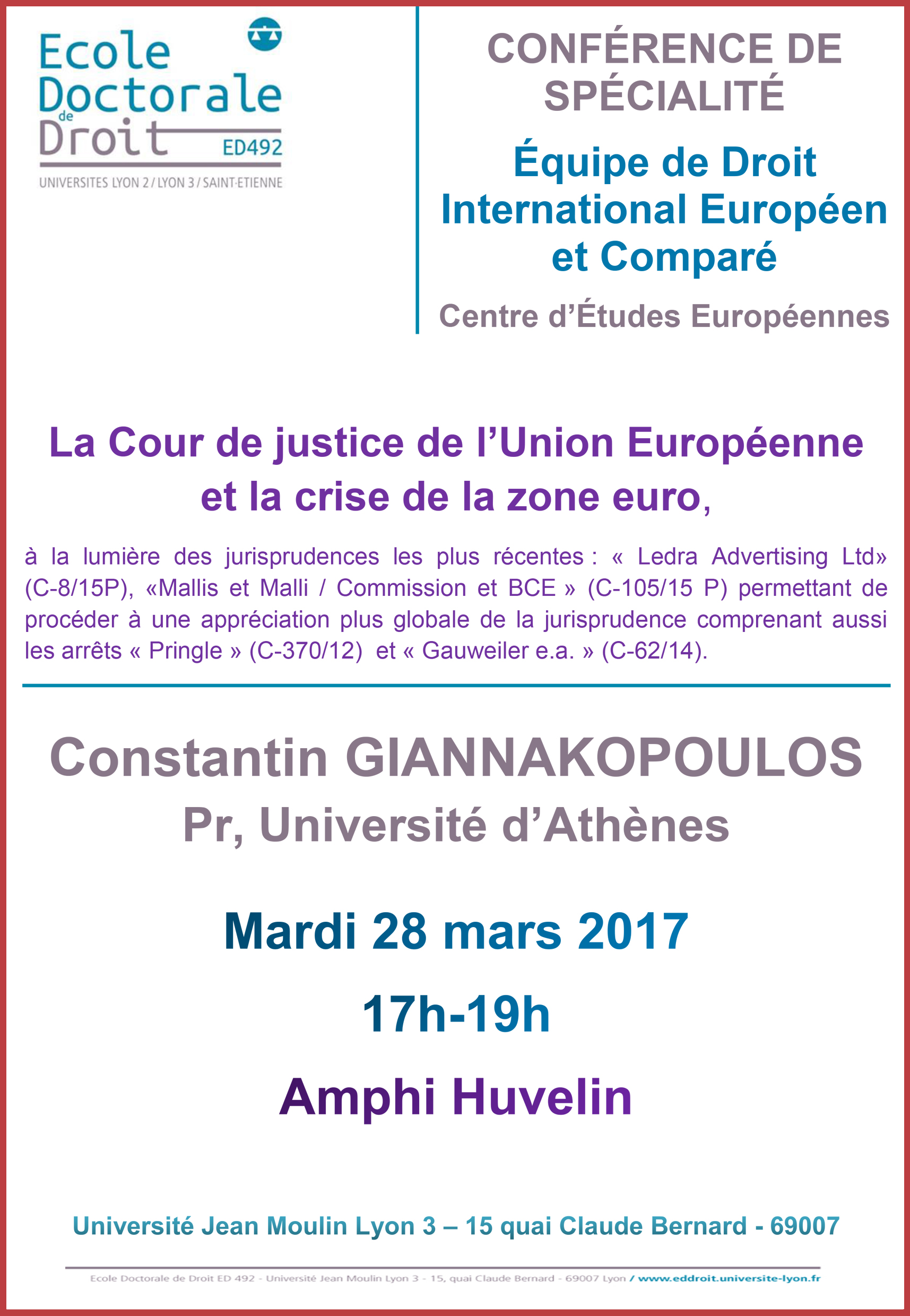 Affiche EDD 28 mars