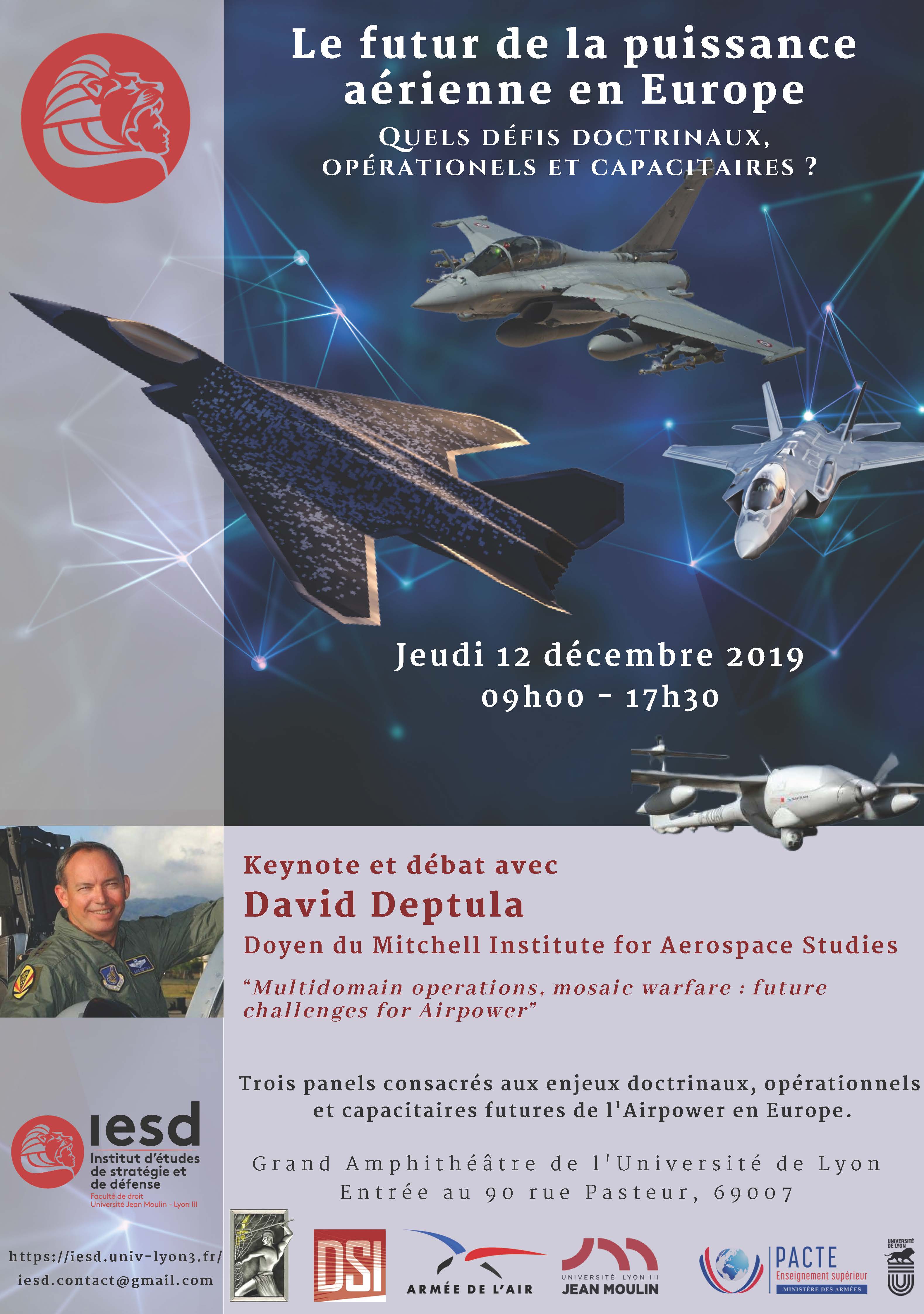 Affiche IESD 12 décembre