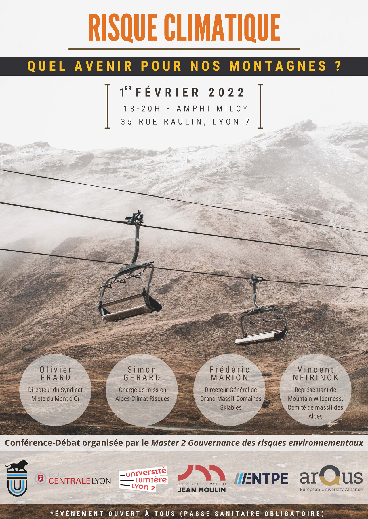 Affiche risque climatique