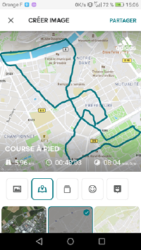 Plus beau parcours tracé