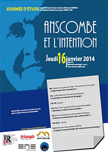 Anscombe et l'intention - jeudi 16 janvier 2014