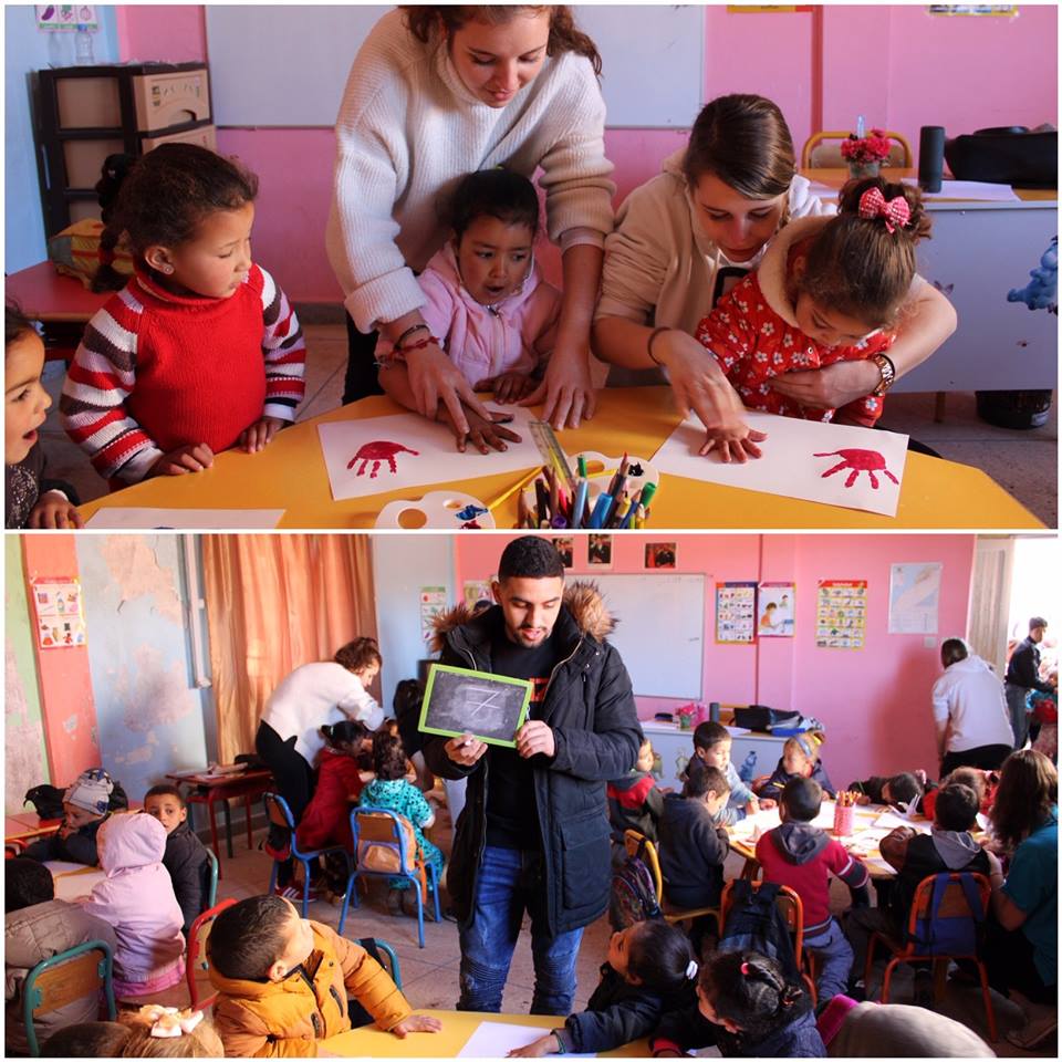 Ateliers à l'école avec les enfants