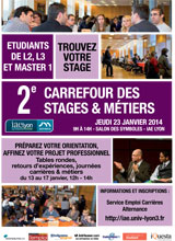 Carrefour Stages et Métiers 2014