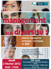 Colloque AGRH Diversité