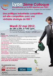 Colloque IFEC 2012