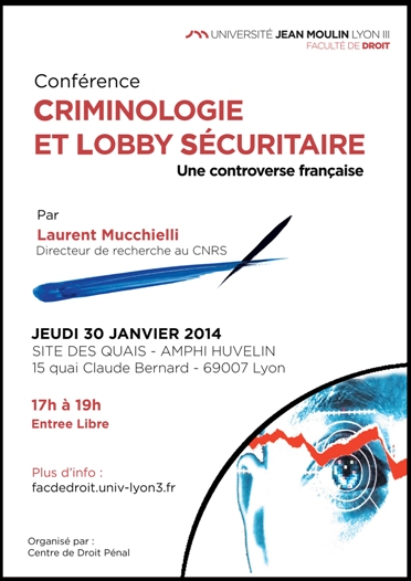 Conférence CDP Criminologie 01 2014