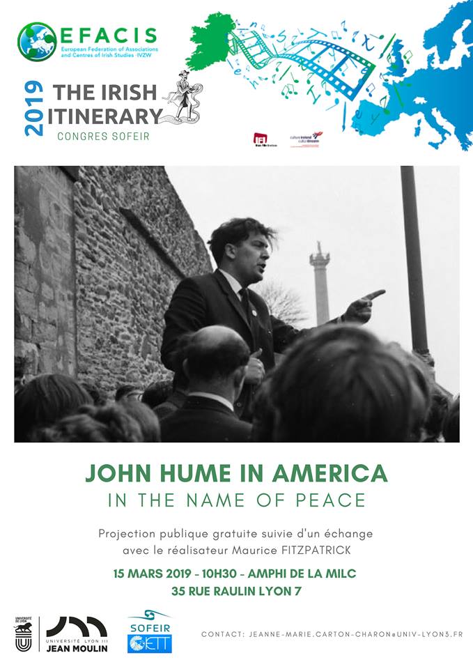 John Hume in America (affiche)