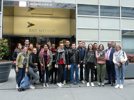 Visite de la New-York Bank of Mellon