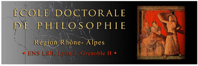 Ecole Doctorale de Philosophie