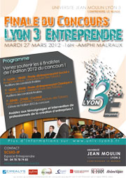 Finale Lyon 3 Entreprendre