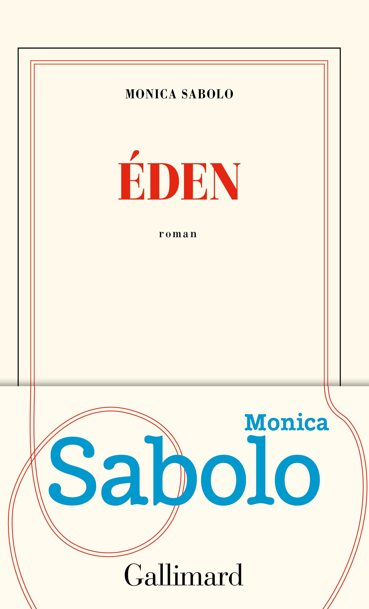 Couverture du roman de Monica SABOLO - Eden