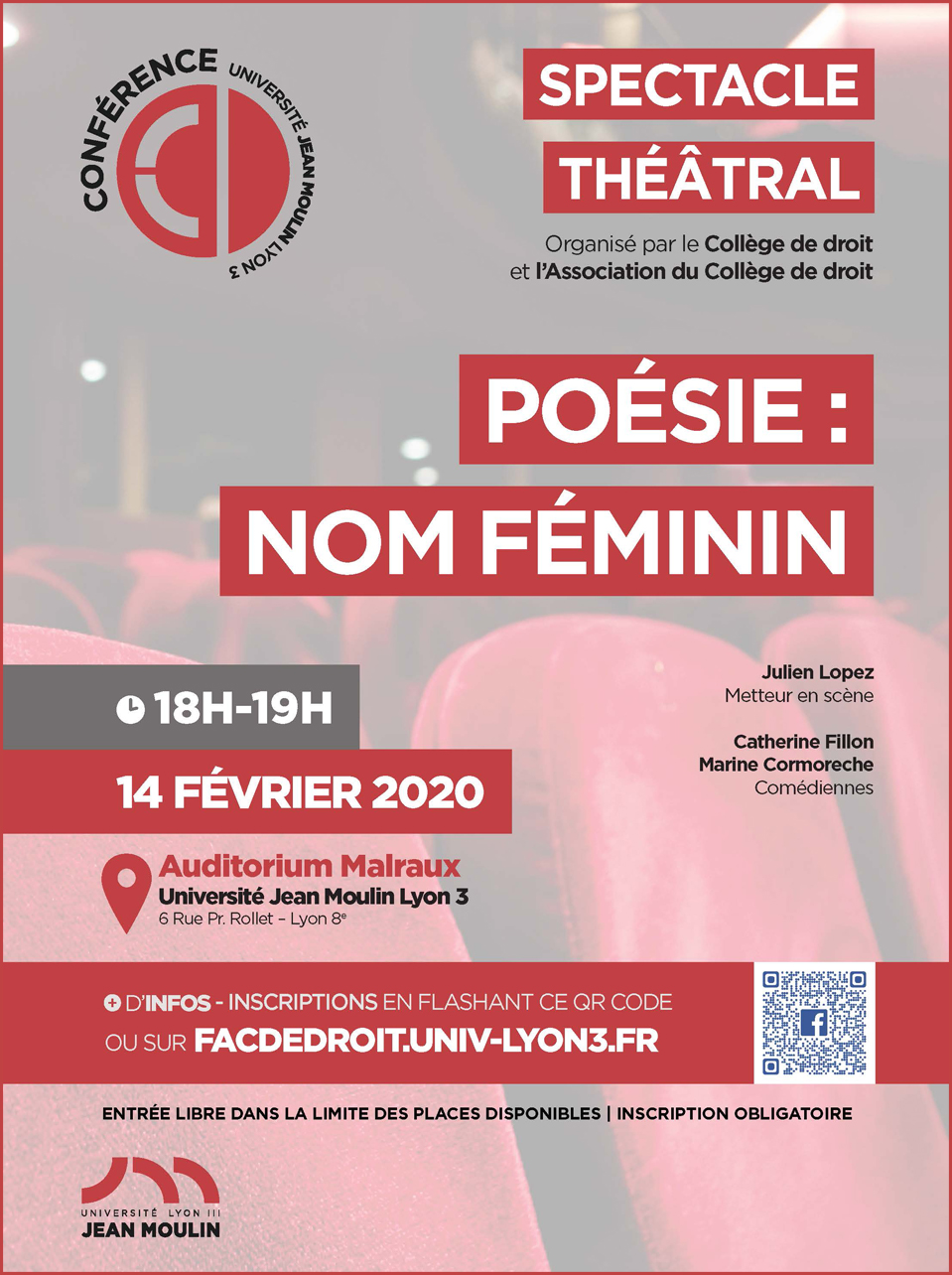 Poesie : nom feminin