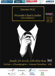 Soirée PCG - Private CLEA's Gala