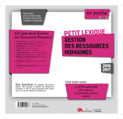 Petit Lexique de gestion des ressources humaines 2016-2017