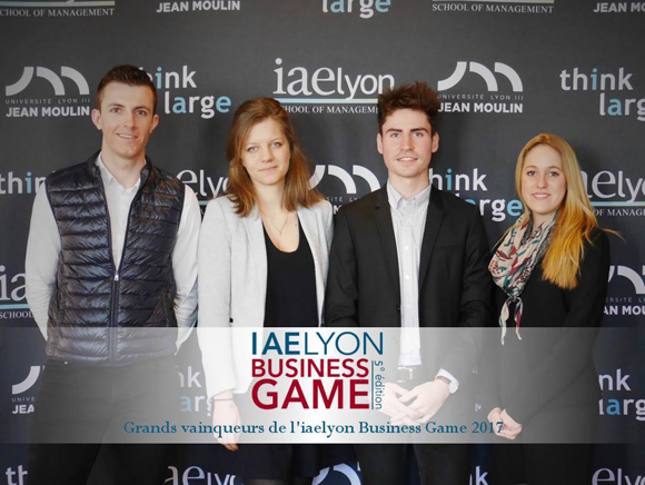 iaelyon Business Game 2017 - 1er Prix