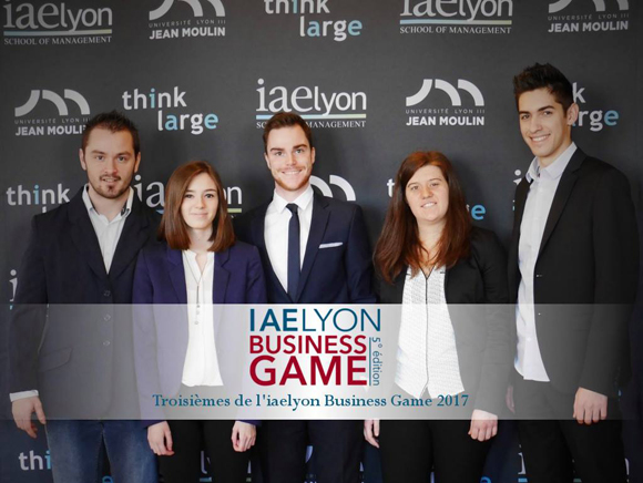 iaelyon Business Game 2017 - 3e Prix