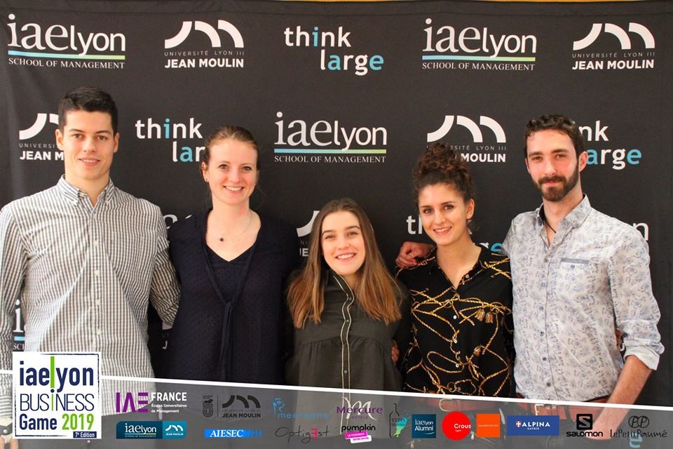 iaelyon Business Game 2019 - 2e prix