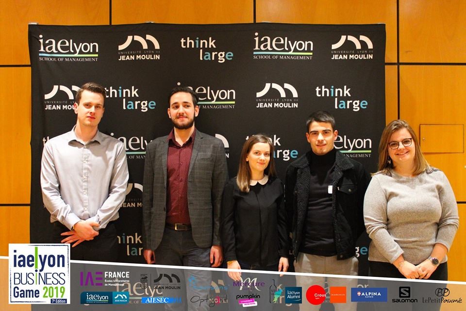 iaelyon Business Game 2019 - 1er prix