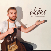 IKÔNE, 1er Bar à Chocolat Fondu