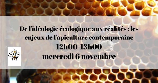 Invitation Conférence - les enjeux de l'apiculture contemporaine