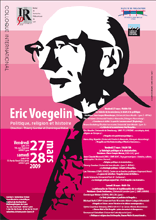 Eric Voegelin. Politique, religion et histoire (27-28 mars 2009)