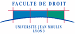 Logo Faculté de Droit - Université Jean Moulin Lyon 3