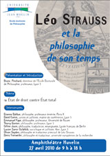 Léo Strauss et la philosophie de son temps