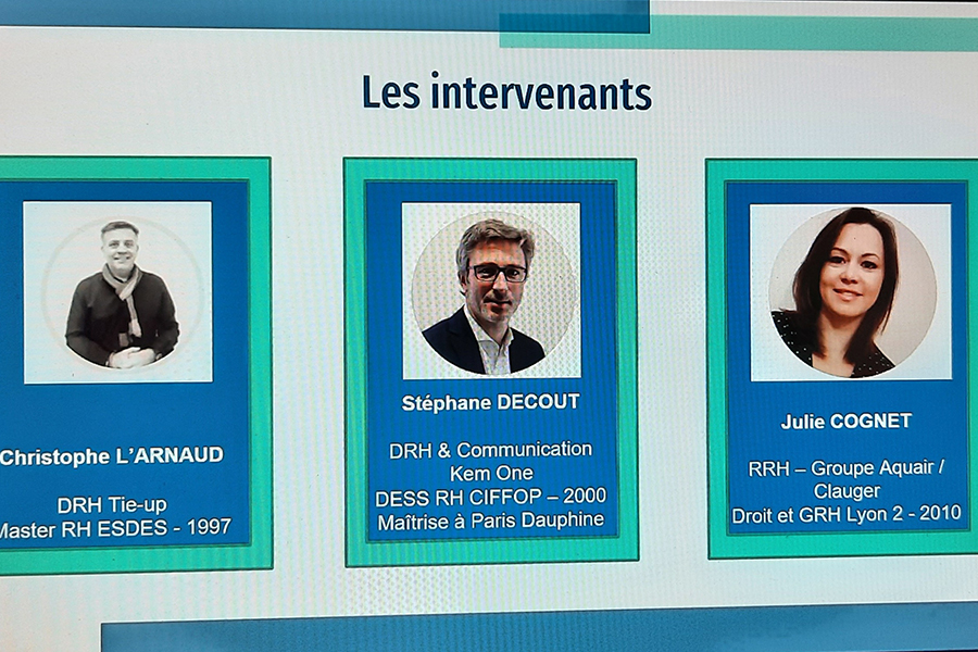 Les intervenants