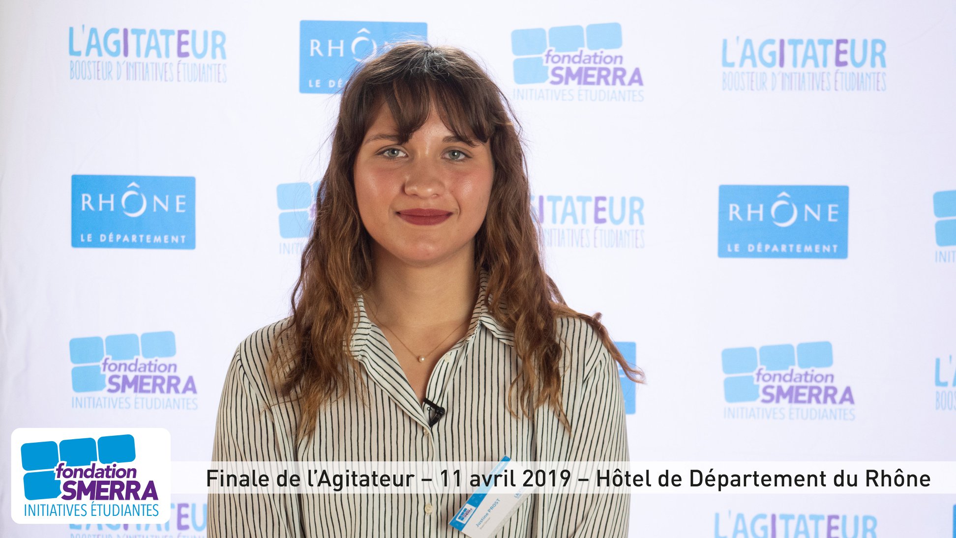 Justine Prost, concours L'Agitateur - Fondation SMERRA