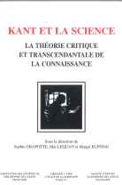 Kant et la science
