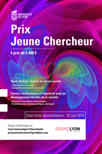 Prix jeunes chercheurs 2016