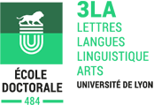 Logo Ecole Doctorale 3LA - Lettres Langues Linguistique Arts - Université de Lyon