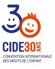 Logo CIDE 30 ans - Convention Internationale des Droits de l'Enfant