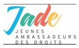 Logo JADE Jeunes Ambassadeurs des Droits des Enfants
