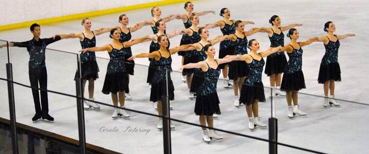 Photo patinage synchronisé Jessica Margitray - Lyon 3