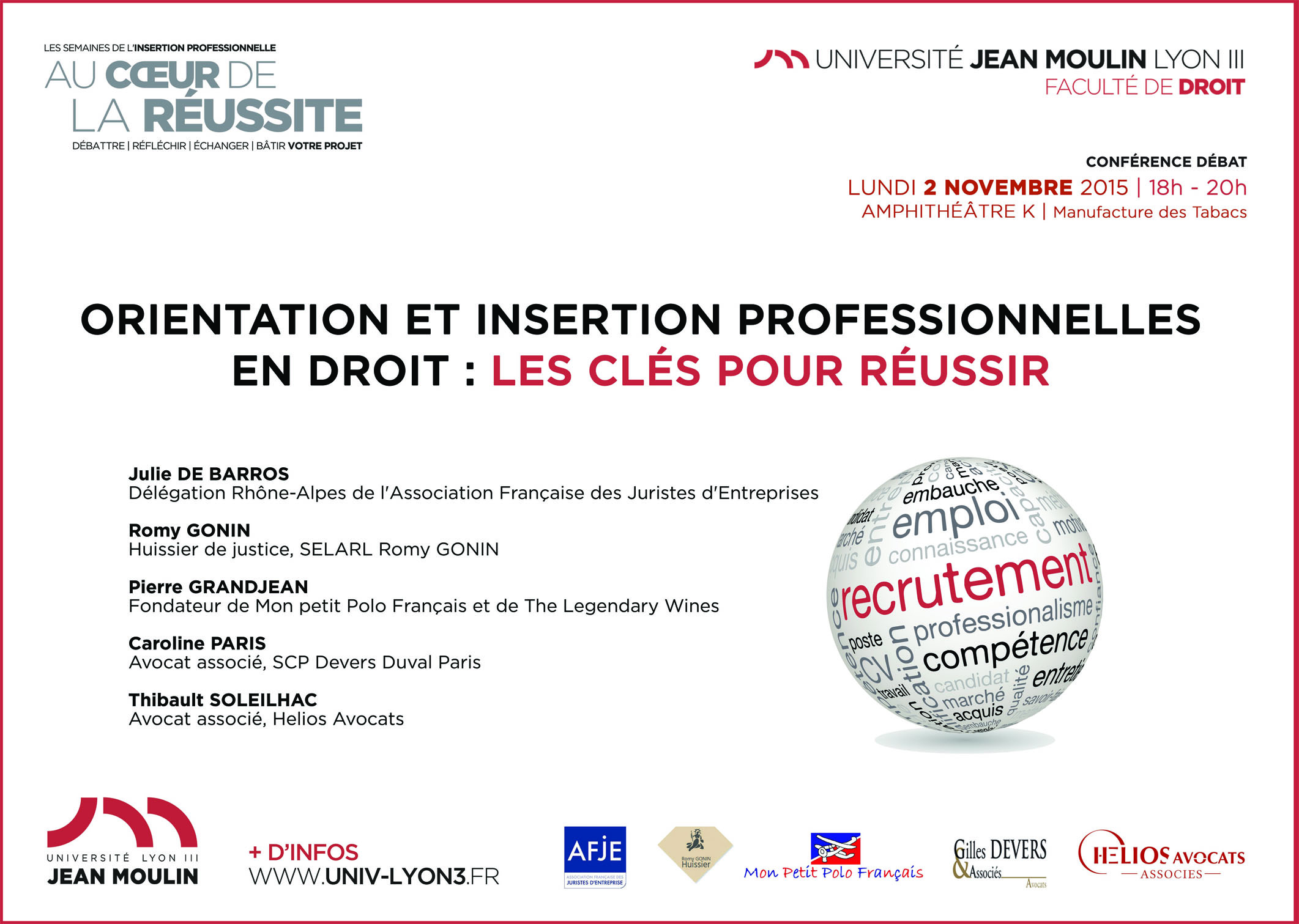 affiche Semaine de l'IP