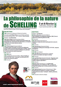 La philosophie de la nature de Schelling - 5 et 6 février 2014
