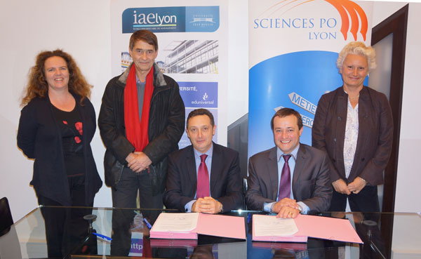 Partenariat IAE Lyon - Sciences Po Lyon